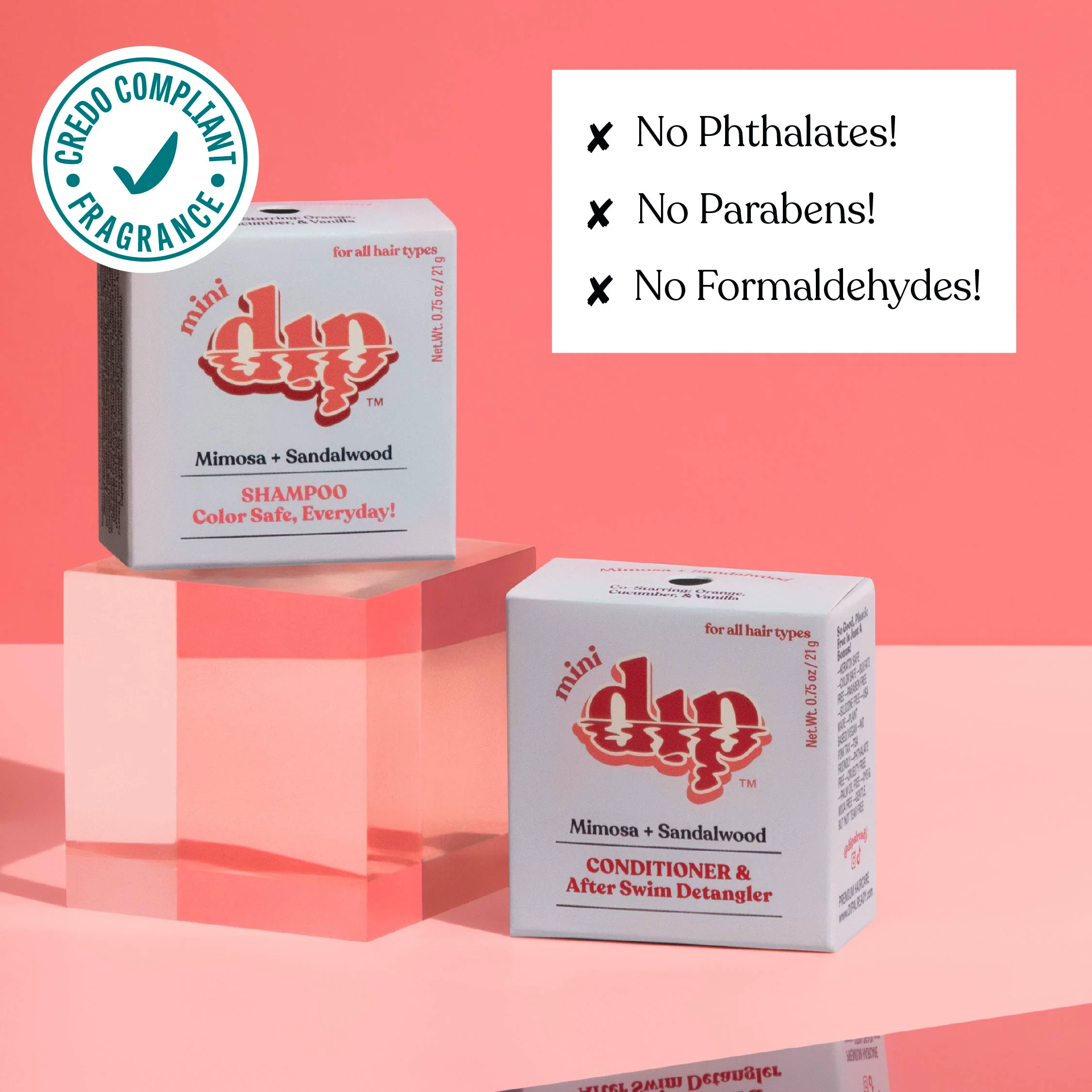 Mini Dip Conditioner & After Swim Detangler - Mimosa & Sandalwood - Image 4