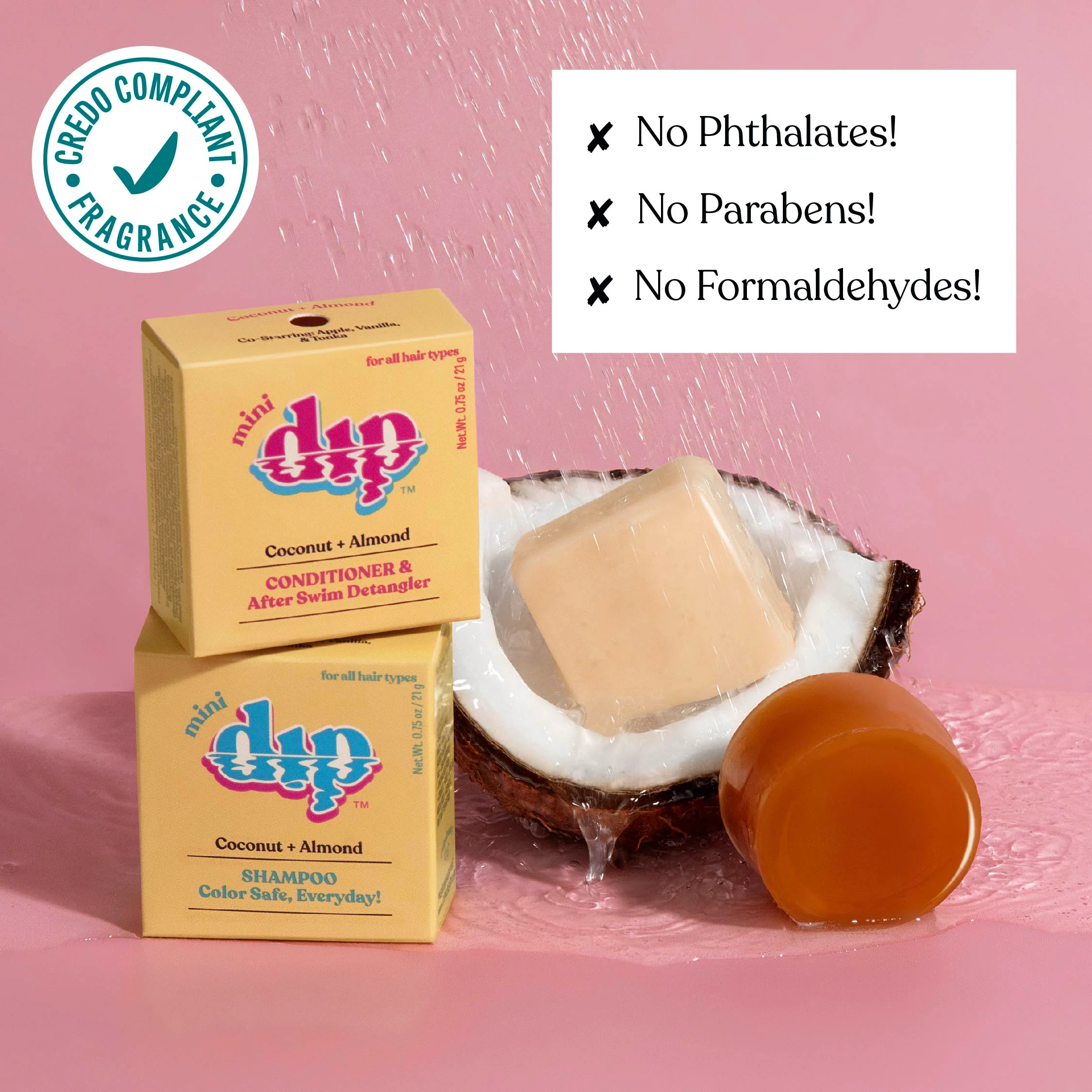 Mini Dip Conditioner & After Swim Detangler - Coconut & Almond - Image 4