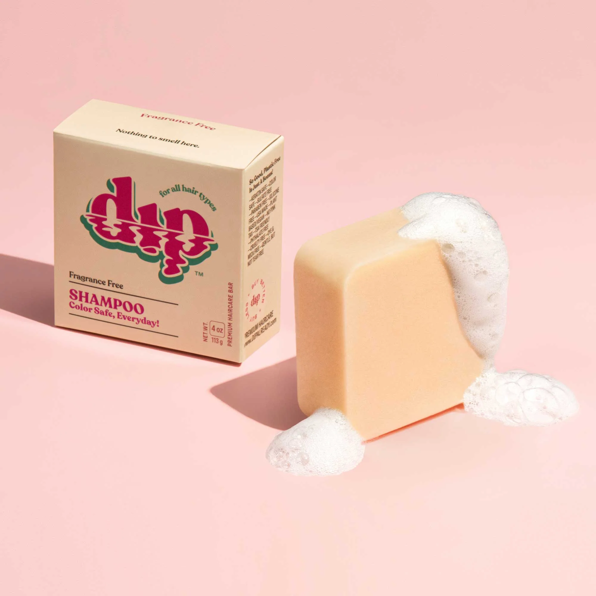 Dip Shampoo Triplet: Fragrance Free - Full Size - Image 4