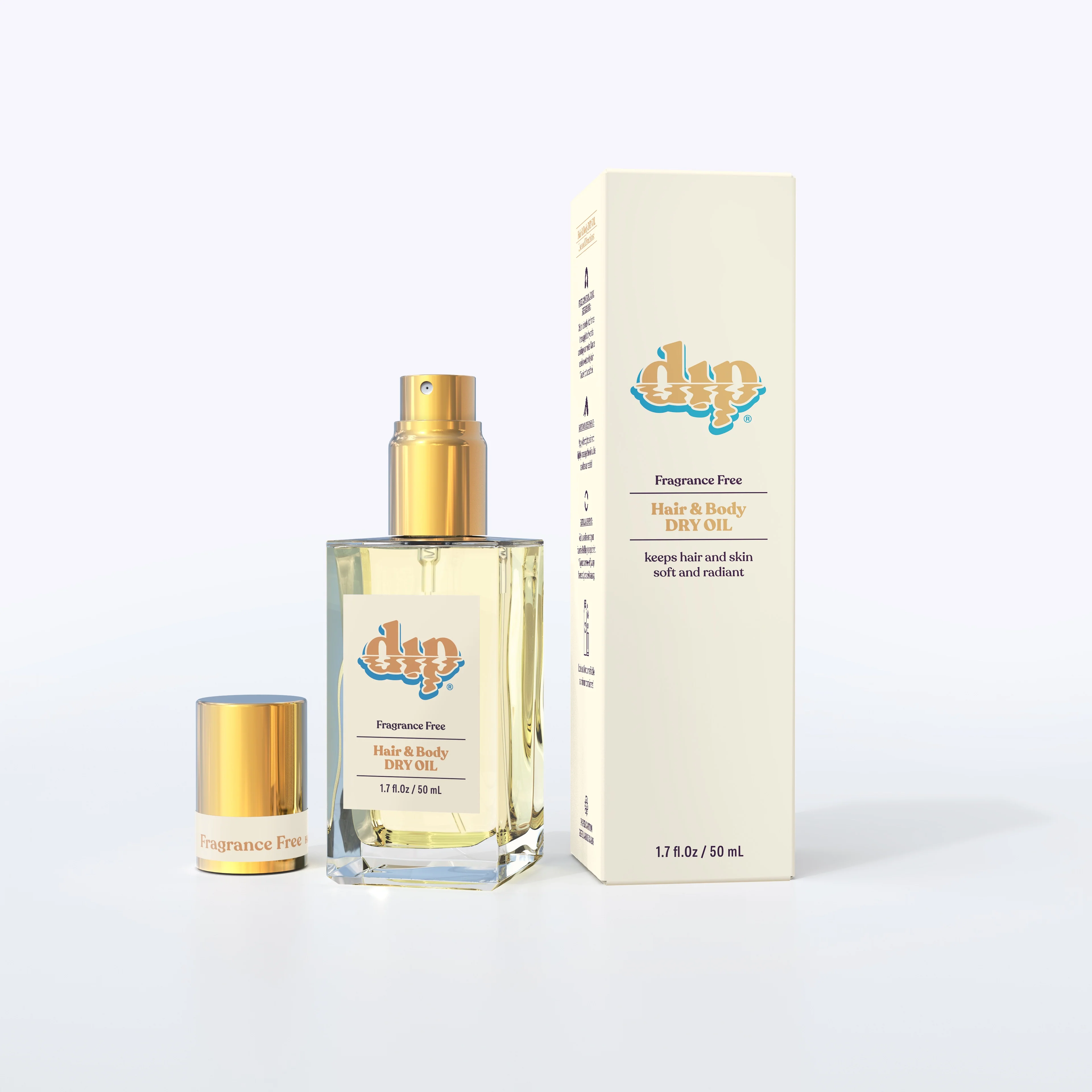 Dip Hair & Body Dry Oil - Fragrance Free - Image 6