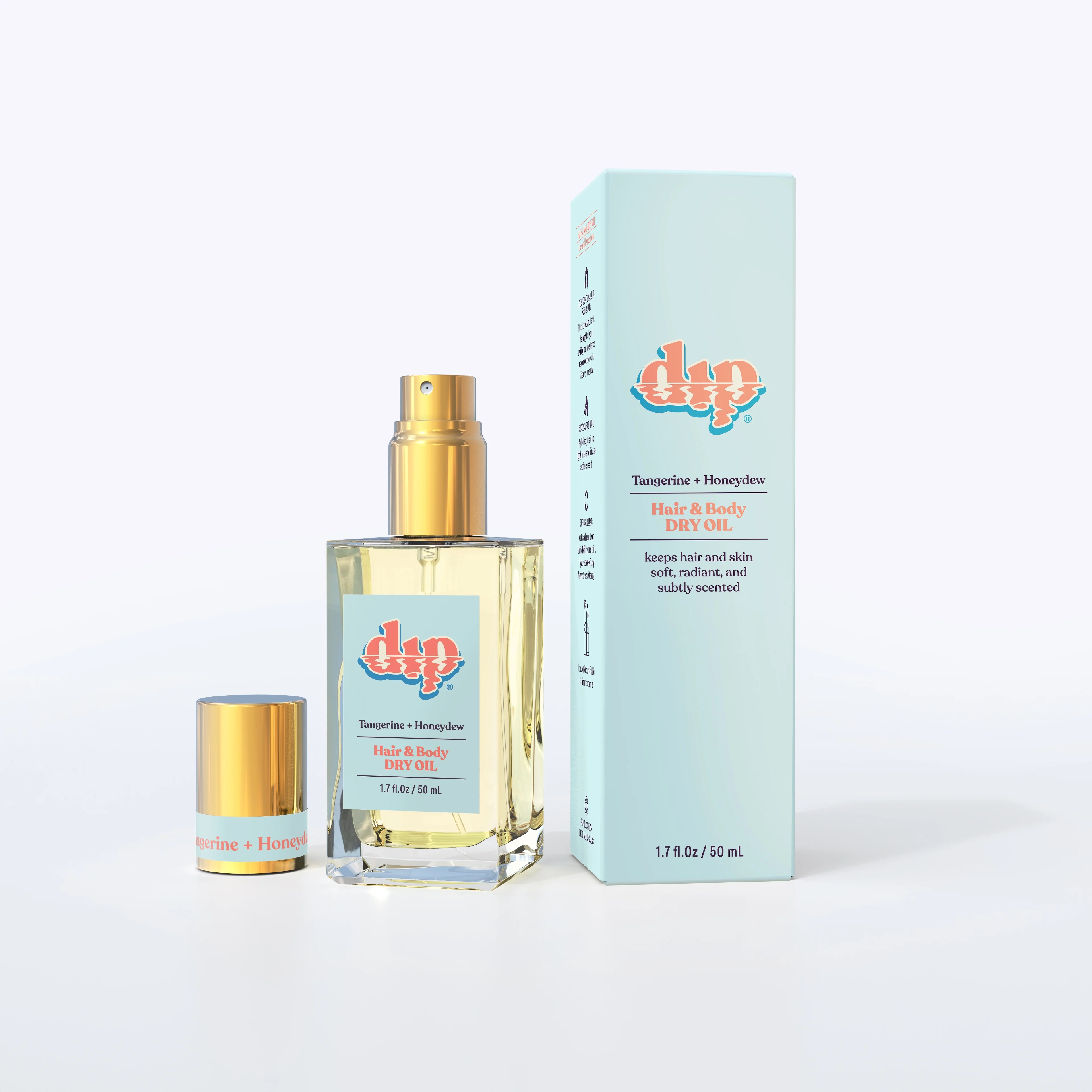 Dip Hair & Body Dry Oil - Tangerine & Honeydew - Image 6