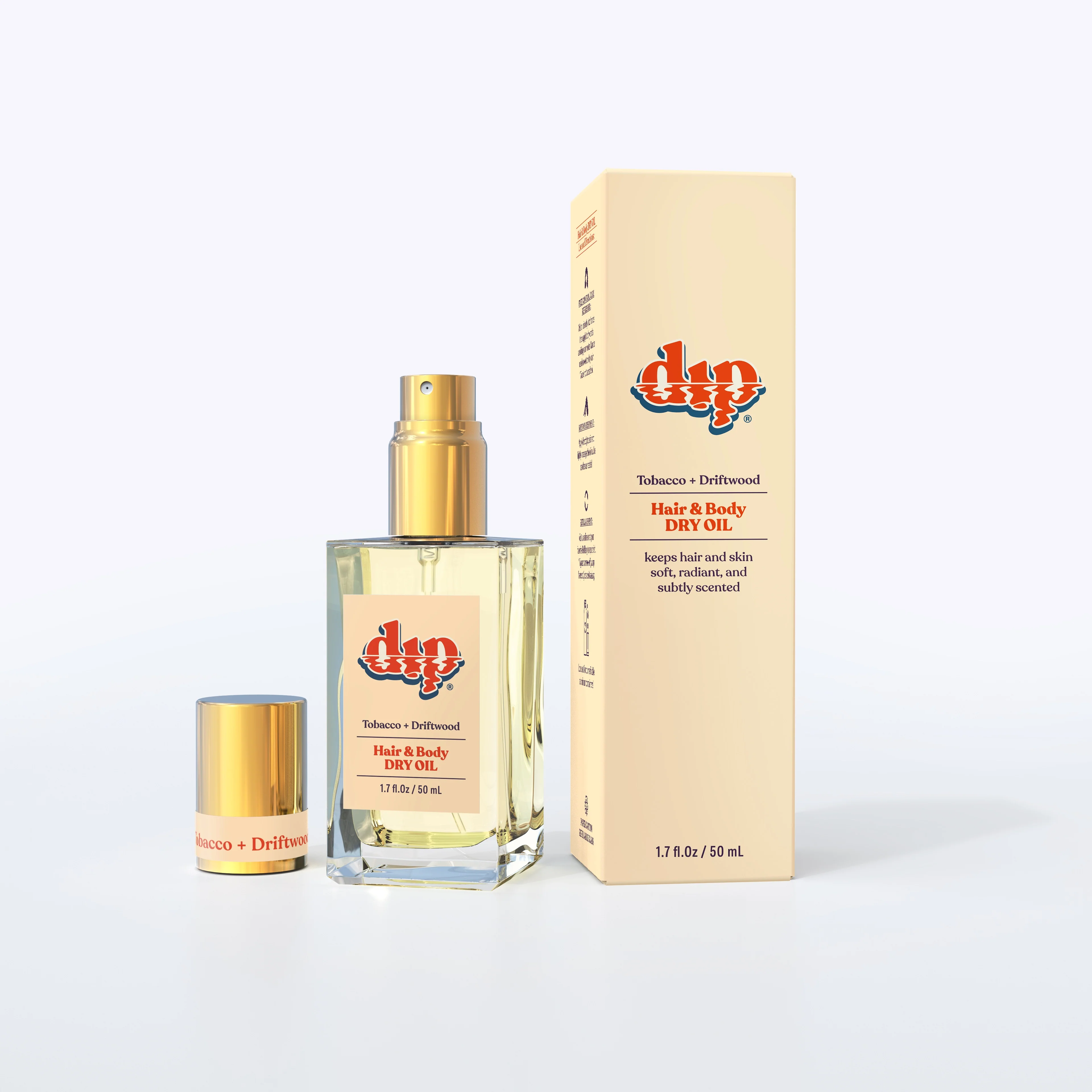 Dip Hair & Body Dry Oil - Tobacco & Driftwood - Image 4
