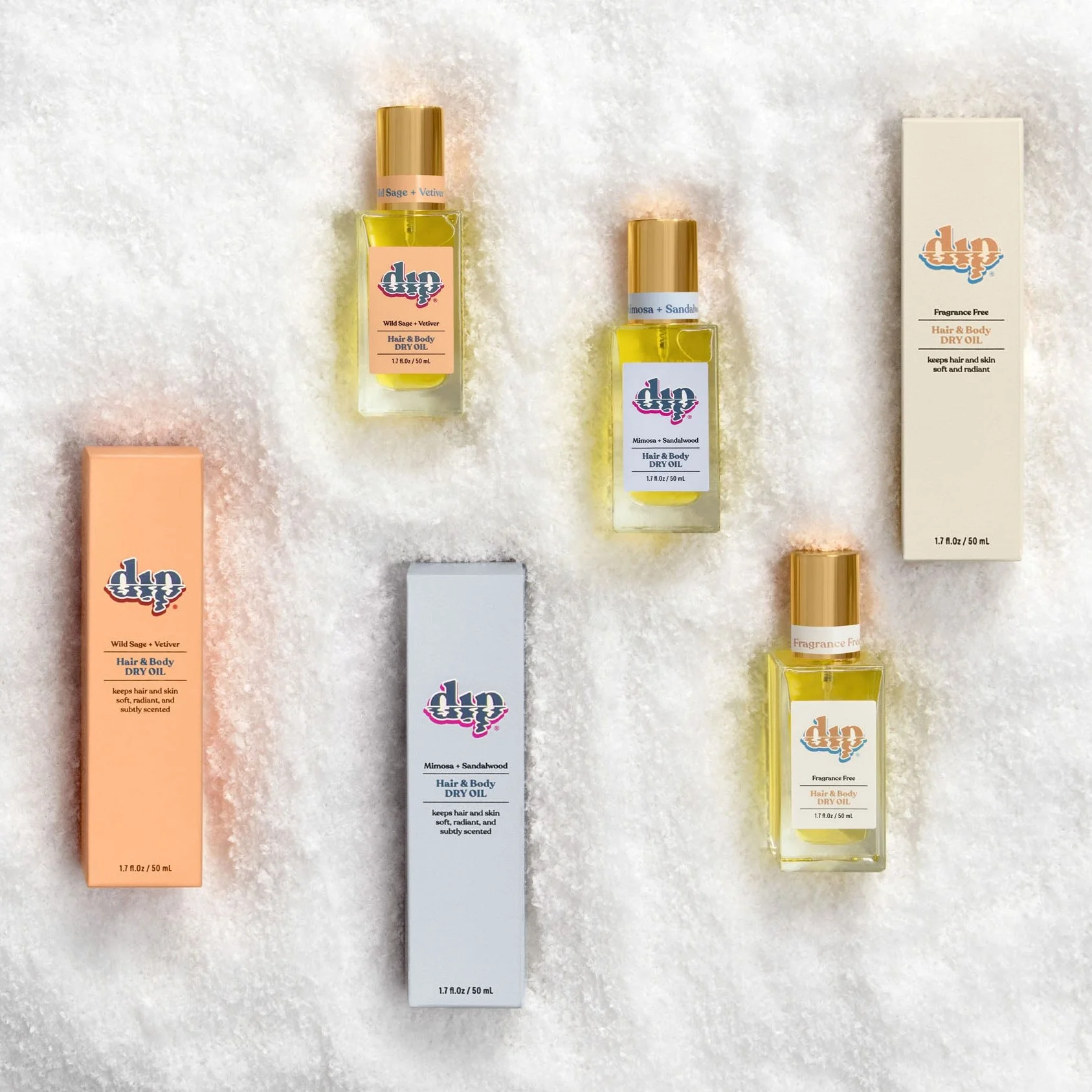 Dip Hair & Body Dry Oil - Wild Sage & Vetiver - Image 4