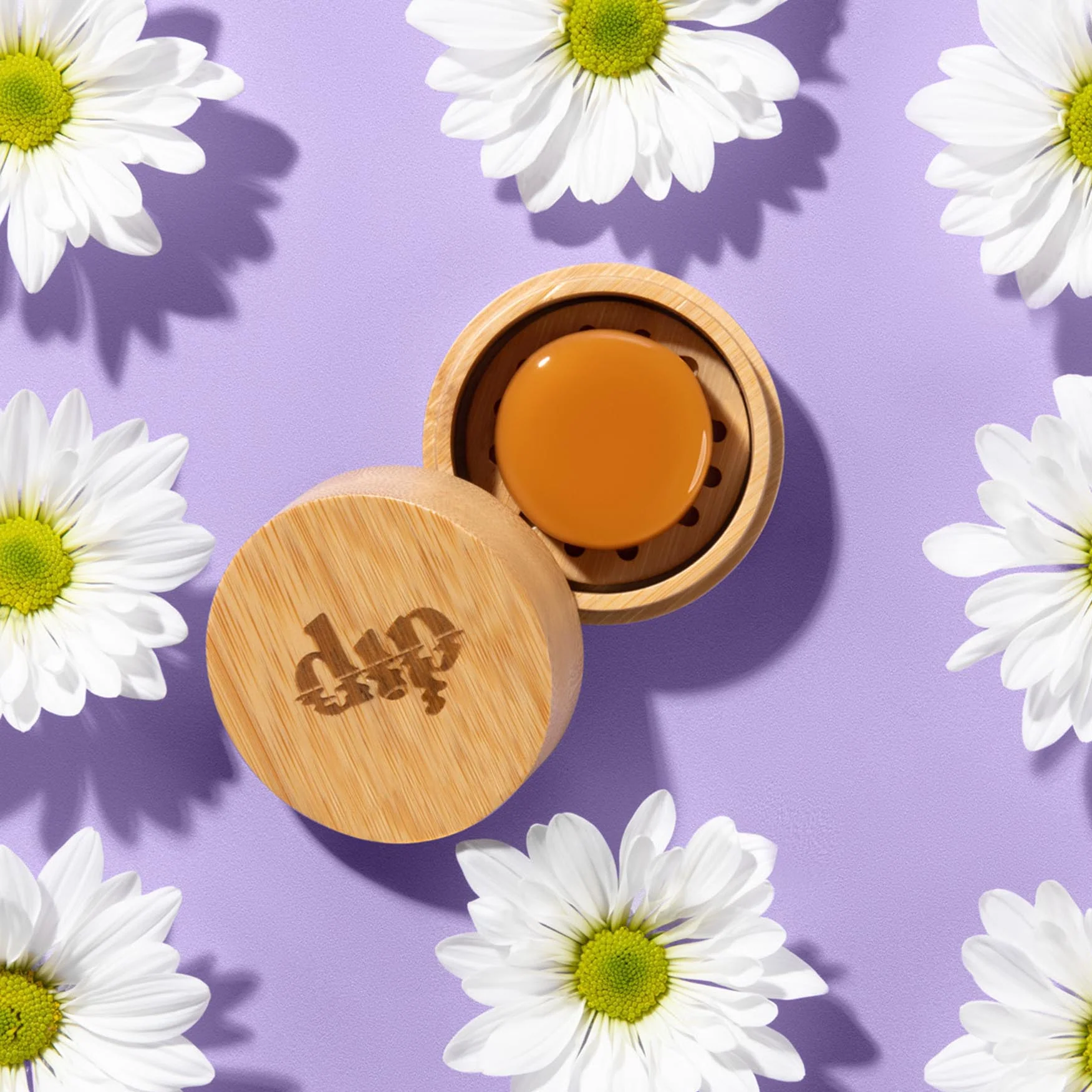 Mini Dip Bamboo Travel Case with Coaster - Image 4