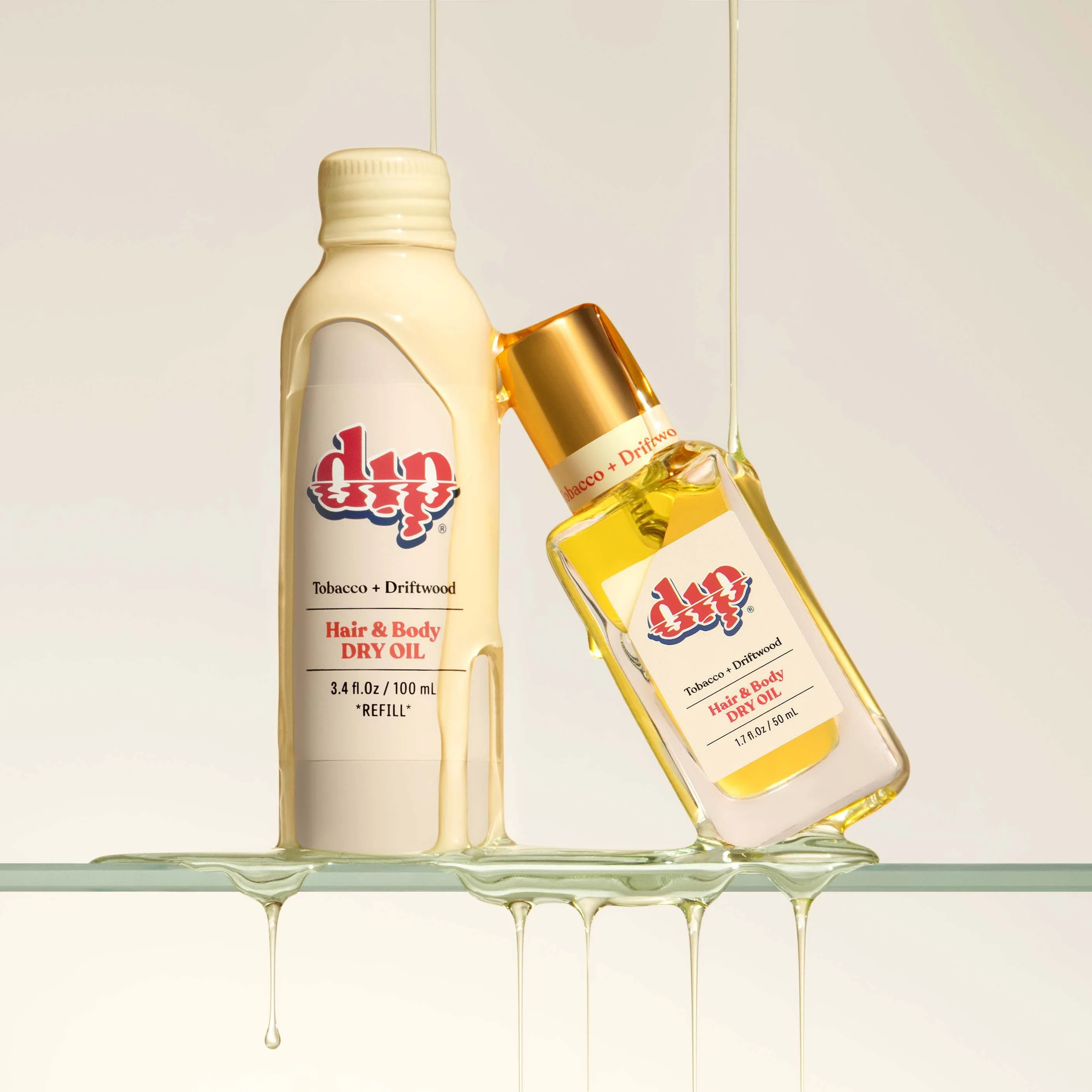 Dip REFILL Hair & Body Dry Oil - Tobacco & Driftwood - Image 3